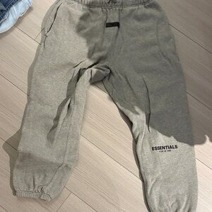 Essentials Light Gray Sweatpants